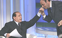 berlusconi e vespa