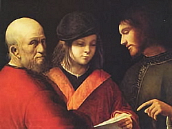 Giorgione le tre età dell'uomo