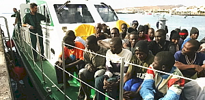 Lampedusa migranti