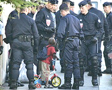 banlieue polizia