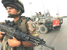 Afghanistan italiani checkpoint