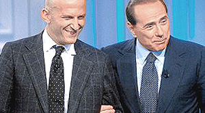 Minzolini e Berlusconi