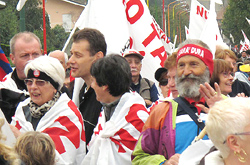 No Tav manifestanti