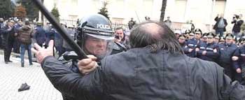 ALBANIA CLASHES