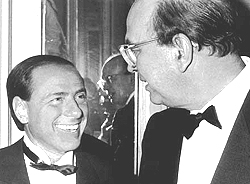 Berlusconi e Craxi