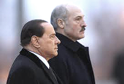 Berlusconi e Lukashenko