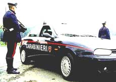 carabinieri posto di blocco