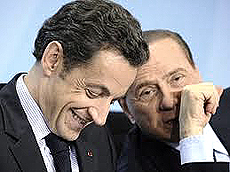 Berlusconi e Sarkozy
