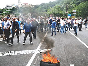 Fincantieri protesta