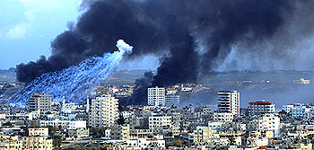 Gaza bombardamento