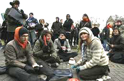 Islanda, sit-in di protesta