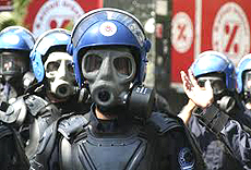 Polizia antisommossa