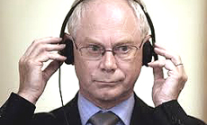 Herman Van Rompuy, presidente Ue