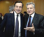Draghi e Trichet