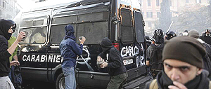 "black bloc" in azione