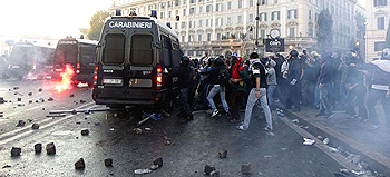 L'assalto a un blindato dei carabinieri