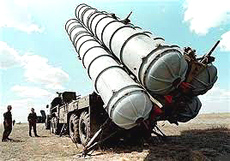 Una batteria di missili anti-missile S-300