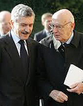 D'Alema e Napolitano