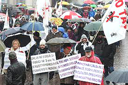 Il corteo No Tav del 28 gennaio a Torino