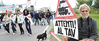 No Tav corteo