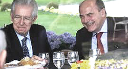 Monti e Bersani