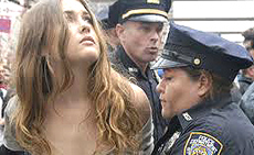 Occupy Wall Street: repressione