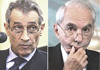 Enrico Bondi e Giuliano Amato