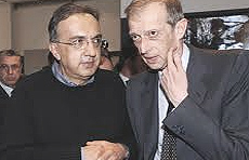 Marchionne e Fassino