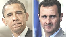 Obama e Assad