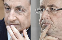Sarkozy e Hollande