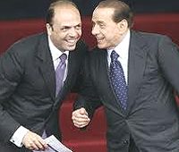 Alfano e Berlusconi