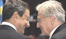 Draghi e Trichet