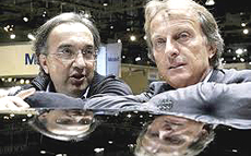 Marchionne e Montezemolo