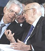 Monti e Napolitano