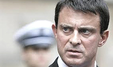 Manuel Carlos Valls, ministro dell'interno di Hollande
