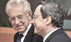 Monti e Draghi