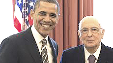 Obama e Napolitano