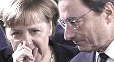 Merkel e Draghi