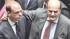 Bersani e Alfano