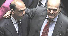 Alfano e Bersani