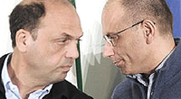 Alfano e Letta