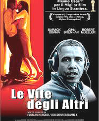 Le vite degli altri, parodia con Obama