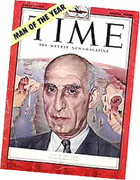 Mossadeq uomo dell'anno per "Time"