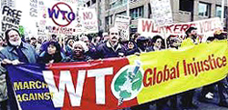 Proteste contro il Wto