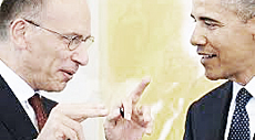 Letta e Obama