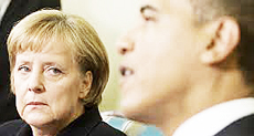 Merkel e Obama