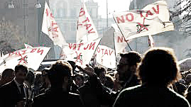 Un corteo No-Tav