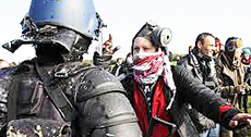 Notre Dame des Landes, proteste e repressione