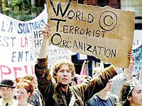 Wto, organizzazione "terrorista"