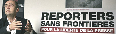 Ménard, fondatore di Repoters Sans Frontières